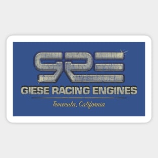 Giese Racing Engines 1977 Magnet